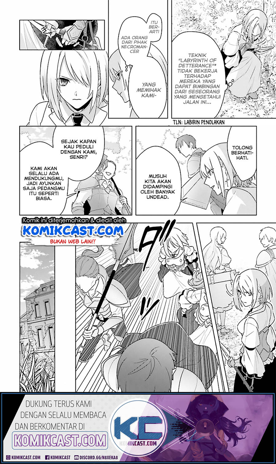 The Undead Lord of the Palace of Darkness Chapter 08 Bahasa Indonesia